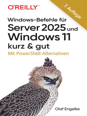 cover image of Windows-Befehle für Server 2025 und Windows 11